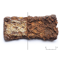 MicroXRF analysis of the horse harness fragment
