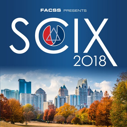 SciX 2018, October 21-26, Atlanta, Georgia