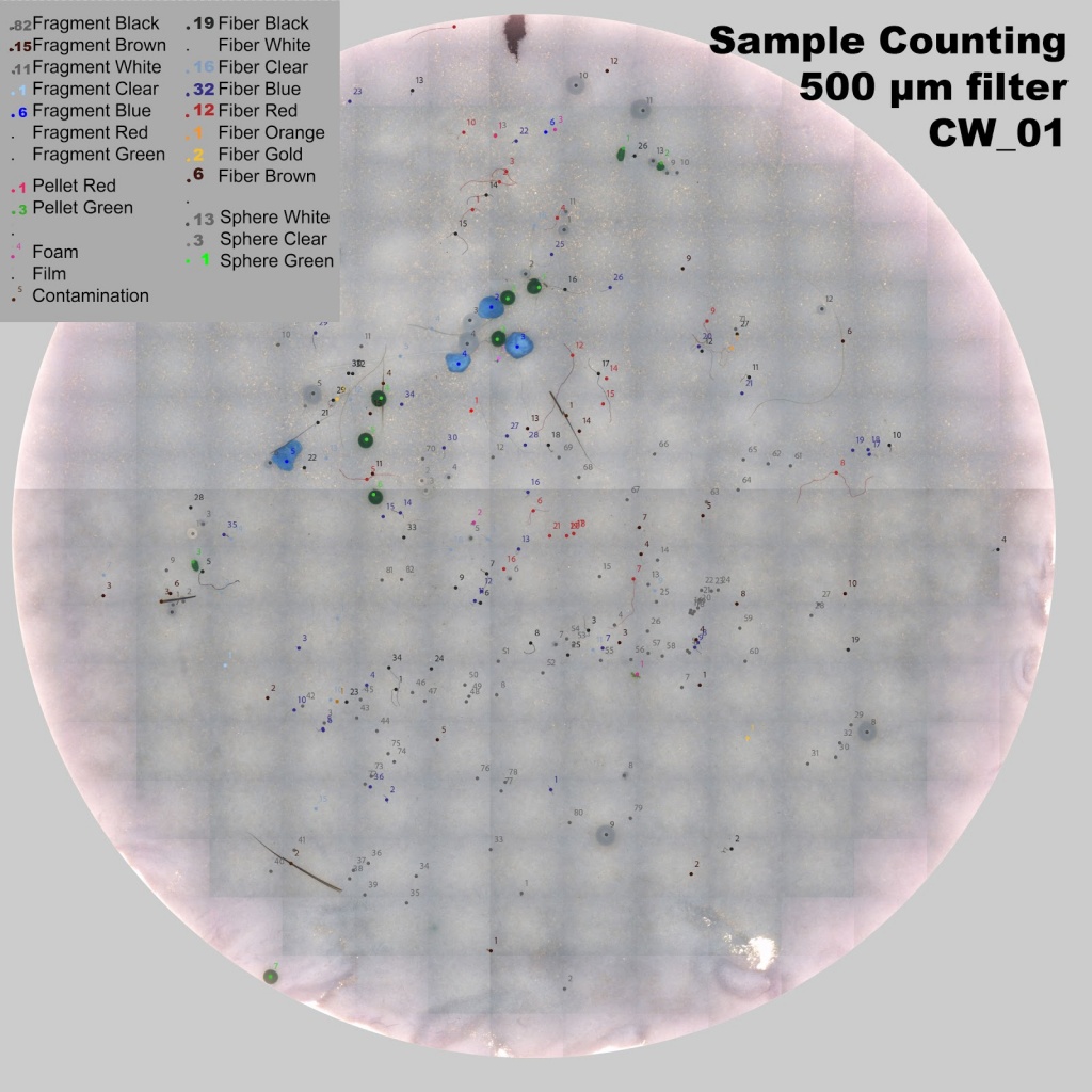 Sample counting 500um