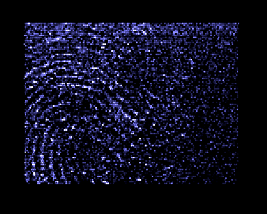Results of elemental mapping of a fingerprint of a finger.png